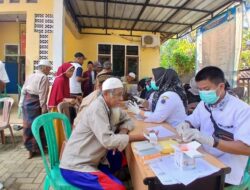 CKG, Cek Kesehatan Gratis: Warga Desa Senanghati Antusias Ikuti Pemeriksaan Kesehatan Massal